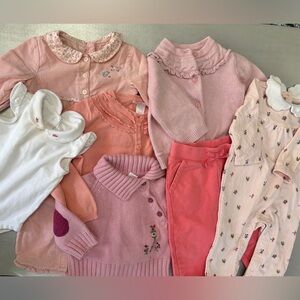 Bundle of Janie and Jack girls 3-24 months